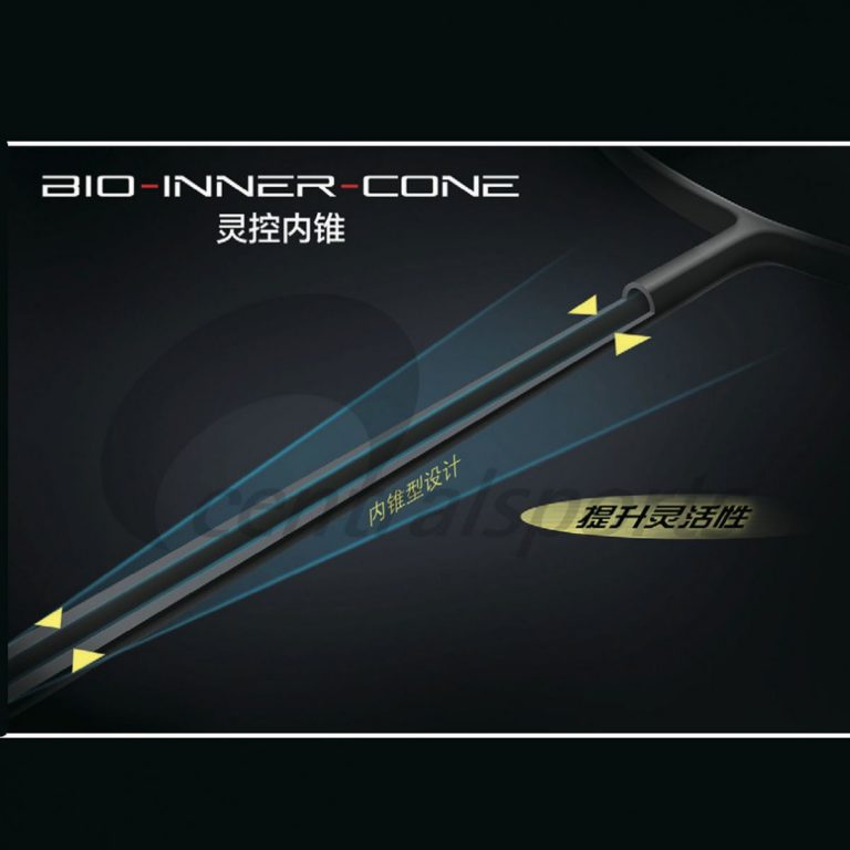 Giới thiệu công nghệ vợt cầu lông Lining BIO-INNER-CONE