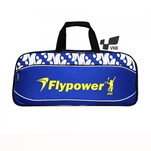 Túi vợt cầu lông Flypower Safir 4 - Xanh