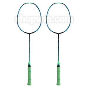 Cặp vợt cầu lông Adidas Spieler E08.2 Sonic Aqua - Xanh dương xanh lá chính hãng