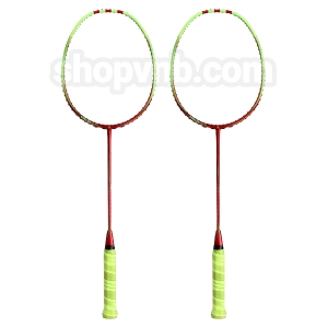 Cặp vợt cầu lông Adidas Spieler W09.1 Scralet - Đỏ xanh lá chính hãng