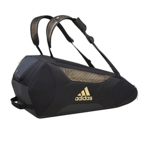 Túi cầu lông Adidas X-Symbolic 6 Racket - Đen Vàng chính hãng