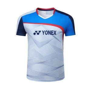 Áo cầu lông Yonex 21052 nam - Trắng xanh