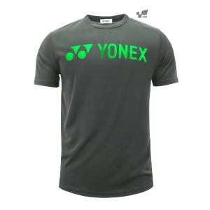 Áo cầu lông Yonex RM 1007 xám chữ xanh chính hãng