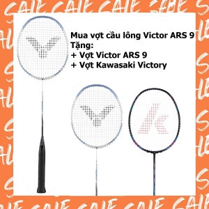 Combo mua vợt cầu lông Victor Auraspeed 9 tặng vợt Victor Auraspeed 9 + vợt Kawasaki Victory