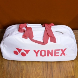 Túi cầu lông Yonex 9631 Trắng đỏ - Gia công