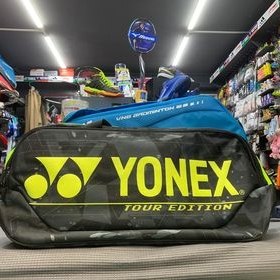 Túi cầu lông Yonex BA92031WEX đen xanh chuối 2021 - Gia công
