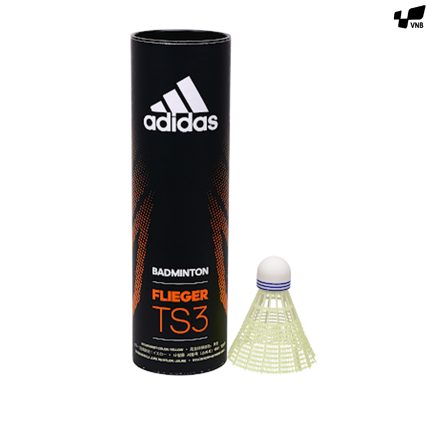 Ống cầu lông nhựa Adidas Flieger TS3 - 6 trái