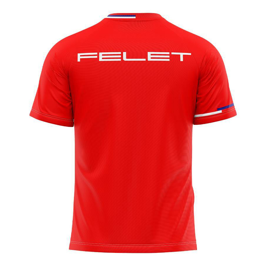 Áo cầu lông Felet H64 (Red) chính hãng