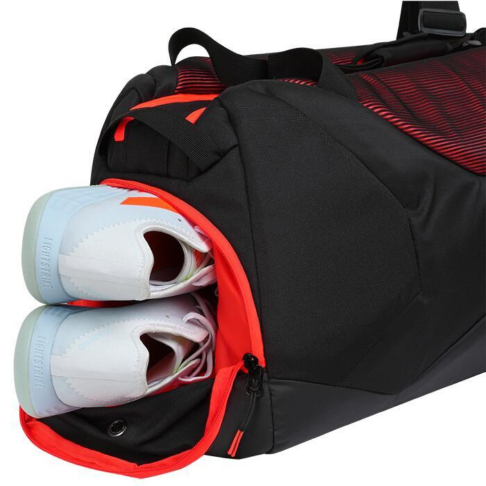 Túi cầu lông Adidas cao cấp XS5 Tournament Bag - Đen Đỏ chính hãng