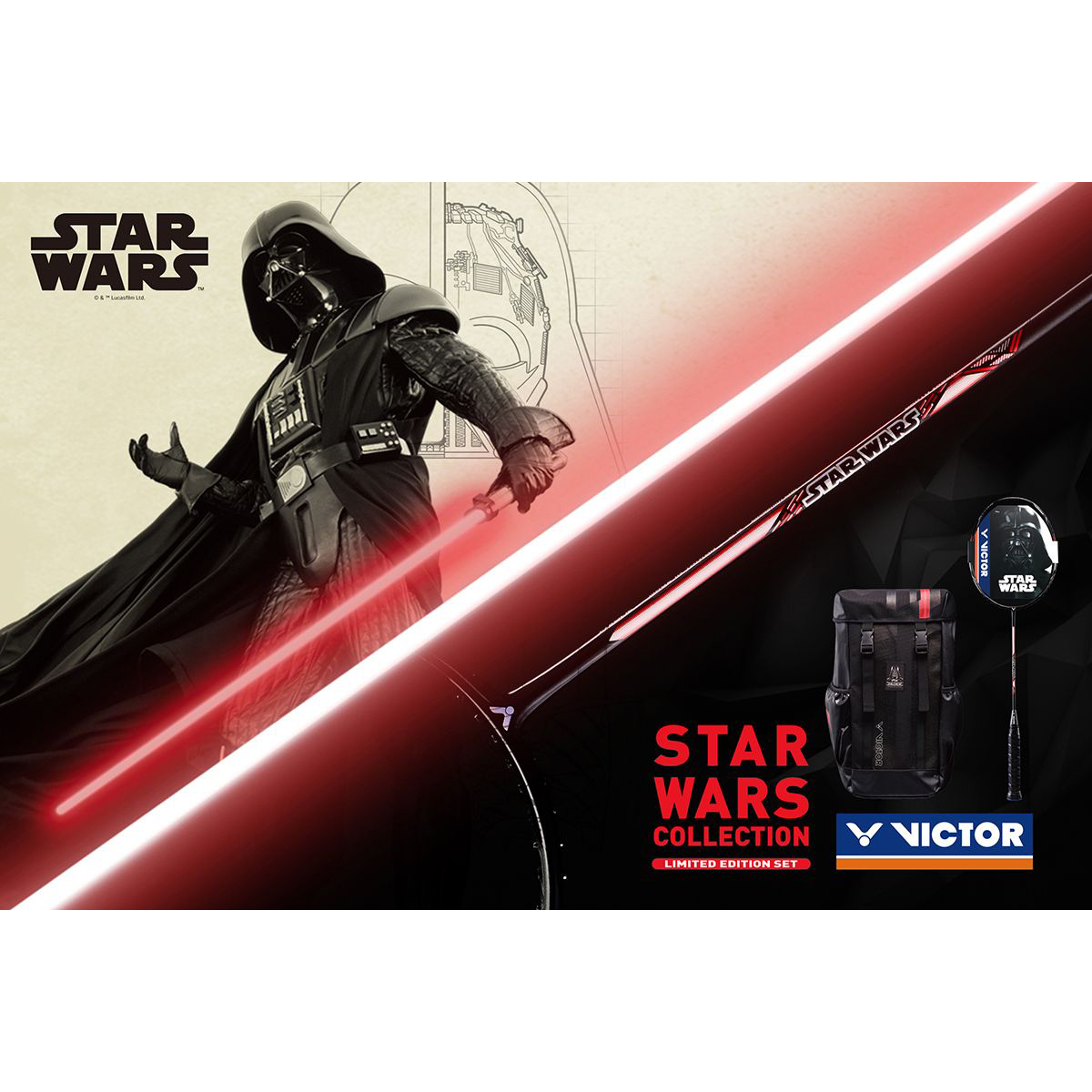 Vợt cầu lông Victor Star War Limited Edition