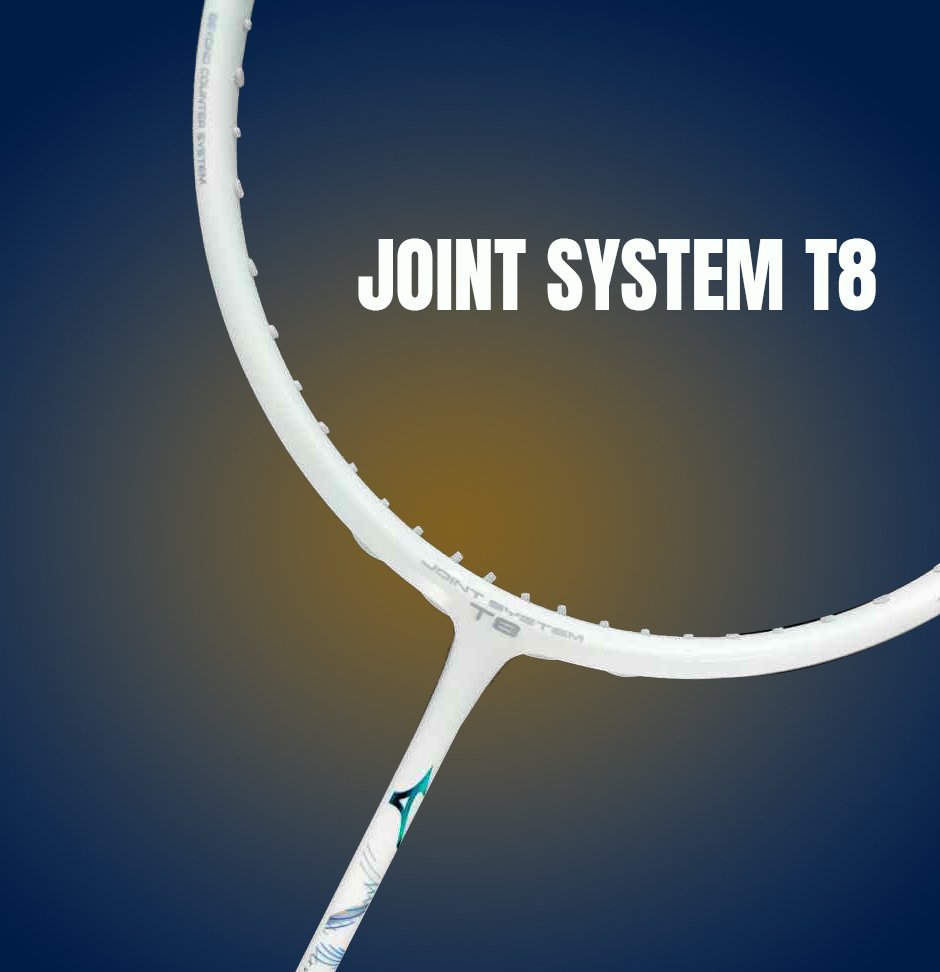 Giới thiệu công nghệ vợt cầu lông Mizuno JOINT SYSTEM T8