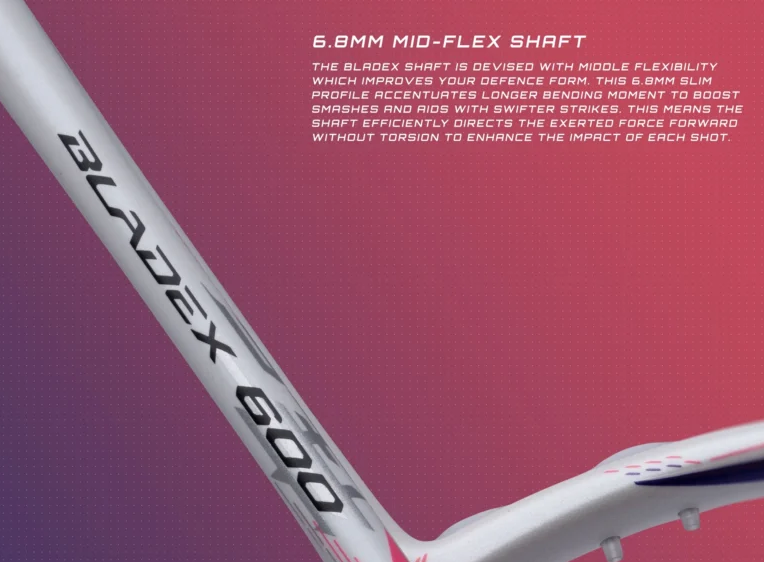 Giới thiệu công nghệ vợt cầu lông Lining 6.8MM MID-FLEX SHAFT