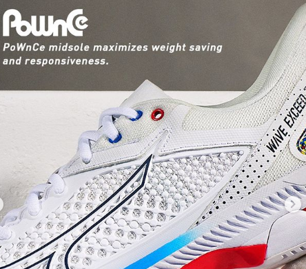 Giới thiệu công nghệ giày cầu lông Mizuno PoWnCe