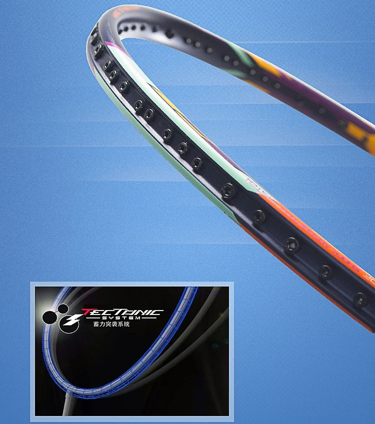 Công nghệ TECTONIC SYSTEM của vợt cầu lông Lining