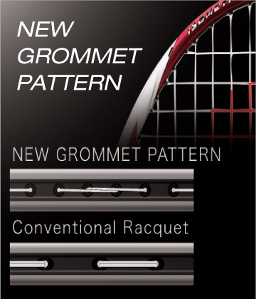 NEW GROMMET PATTERN - Vợt cầu lông Yonex Arcsaber Tour 6600 new chính hãng