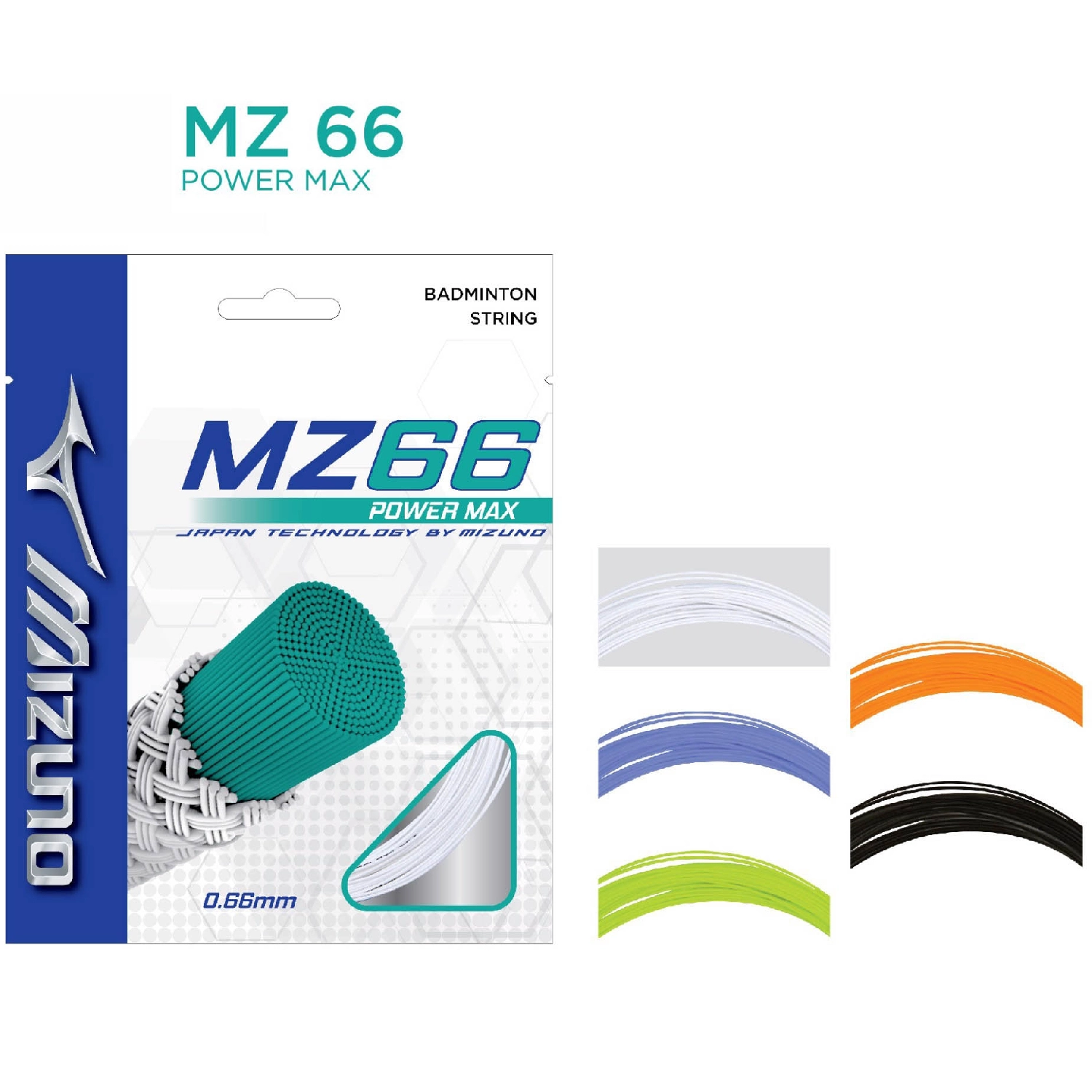 Dây cước căng vợt cầu lông cao cấp Mizuno MZ66