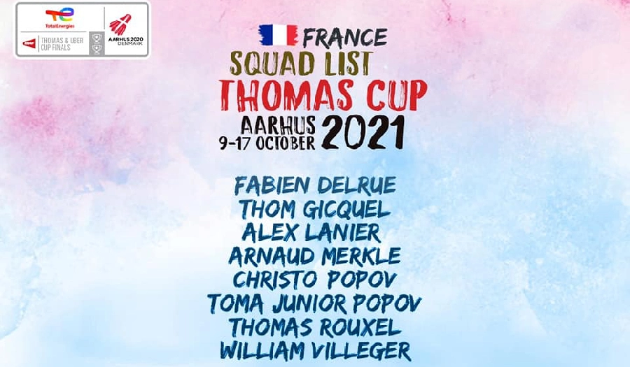 France - Thomas Cup 2021