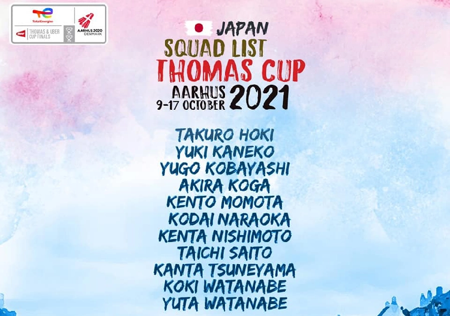 Japan - Thomas Cup 2021