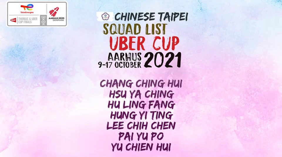 Chinese Taipei - Uber Cup 2021