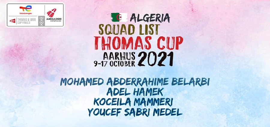 Algeria - Thomas Cup 2021