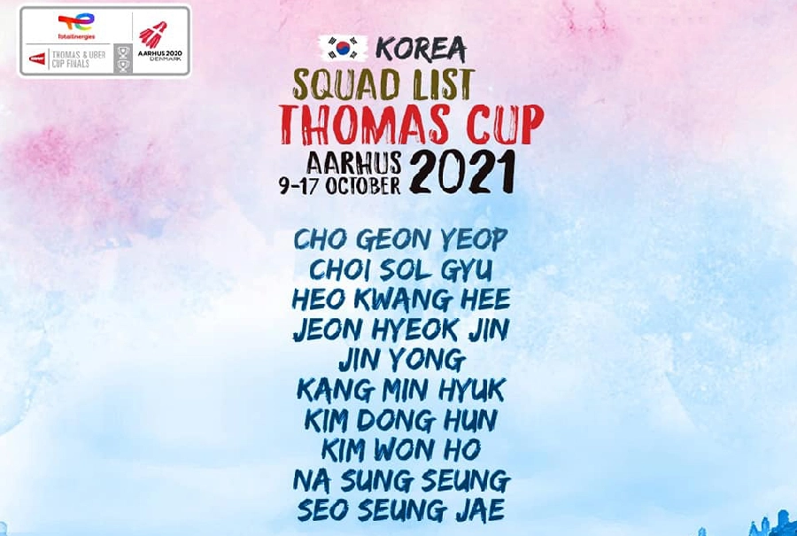 Korea - Thomas Cup 2021