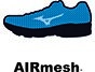 AirMesh - Giày cầu lông Mizuno Thunder Blade 2 - Đỏ trắng chính hãng