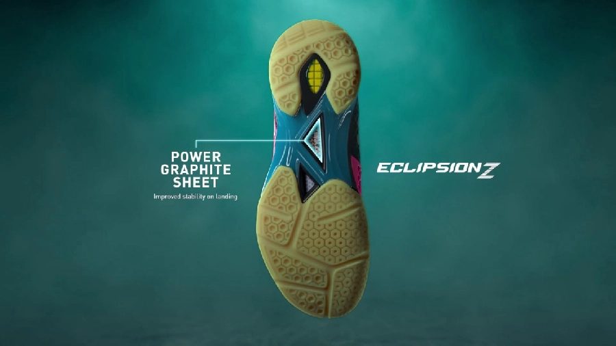Power Grappite - Giày cầu lông Yonex SHB Comfort Z2 Xanh hồng