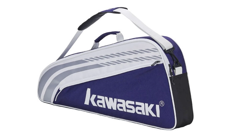 Túi cầu lông Kawasaki 8339 trắng xanh chính hãng