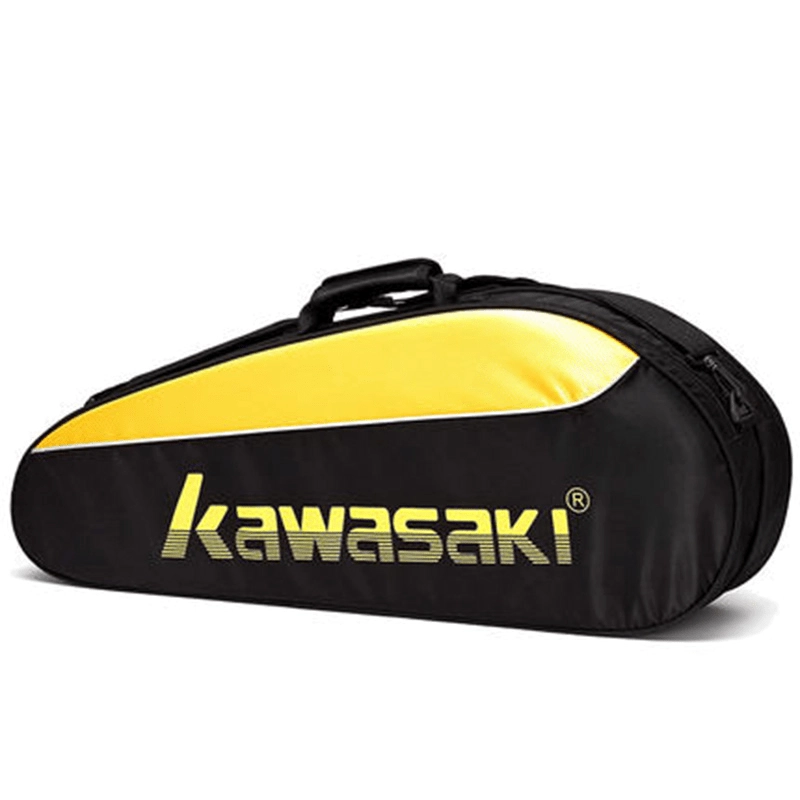 Túi vợt cầu lông Kawasaki 8308 đen vàng chính hãng