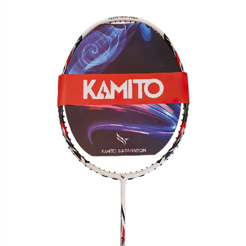 Vợt đánh cầu lông Kamito Helios 102 - Trắng đen chính hãng