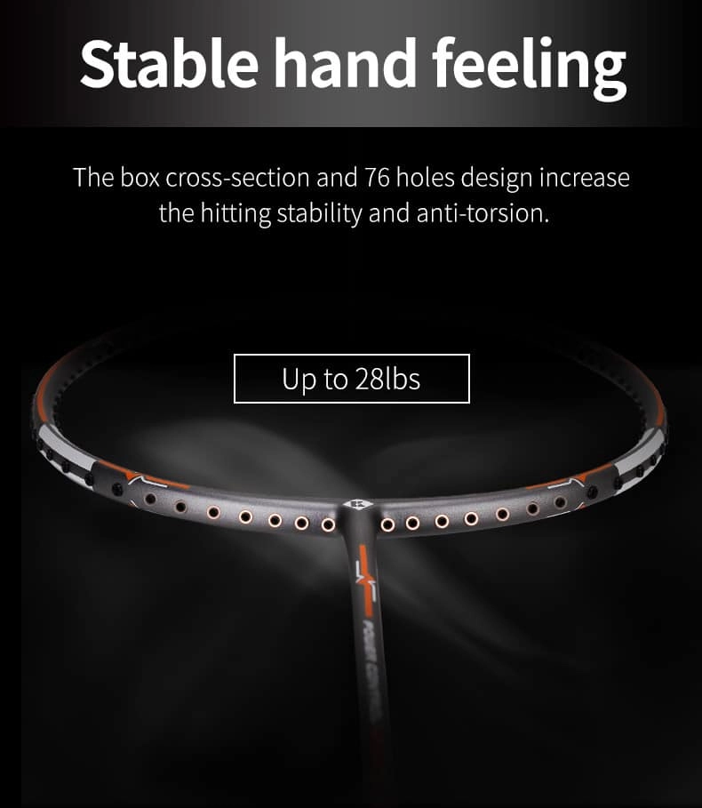 Stable hand feeling - Vợt cầu lông Power Control Kumpoo Youth T60