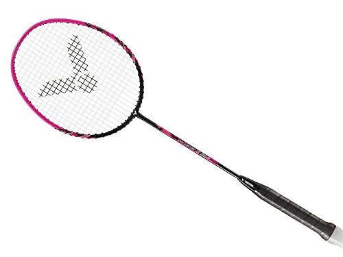Victor Thruster K 100-F Power Series Strung Badminton Racket 4U/G5 (Yellow/Silver)