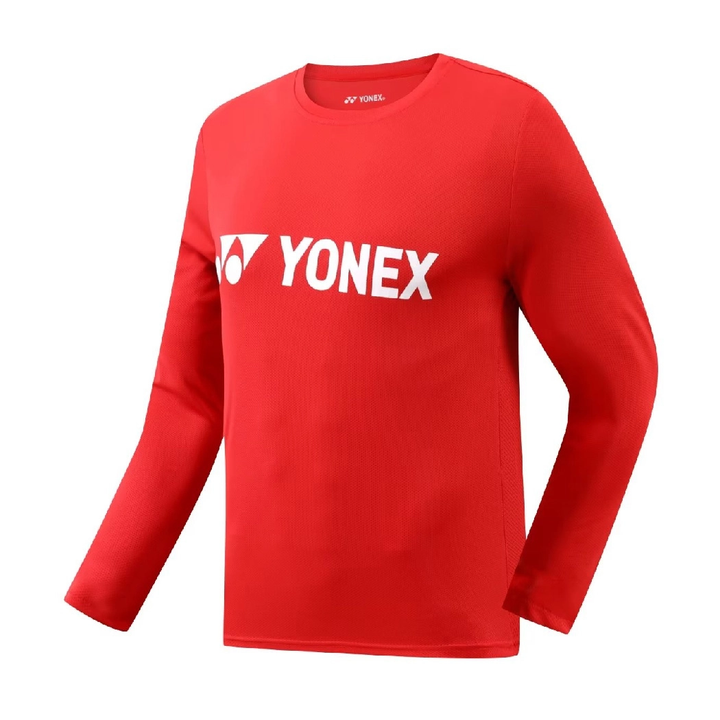 Áo cầu lông tay dài Yonex 316 nam - Đỏ