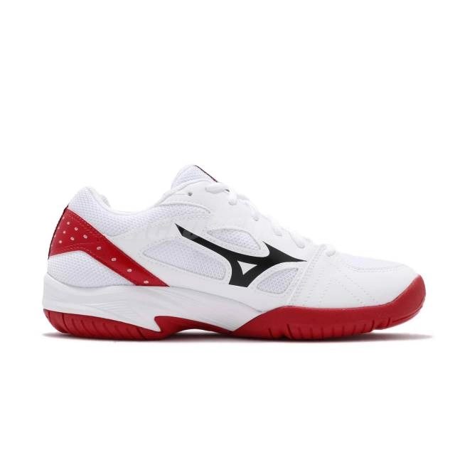 Giày cầu lông Mizuno Cyclone Speed 2 - Trắng đen đỏ