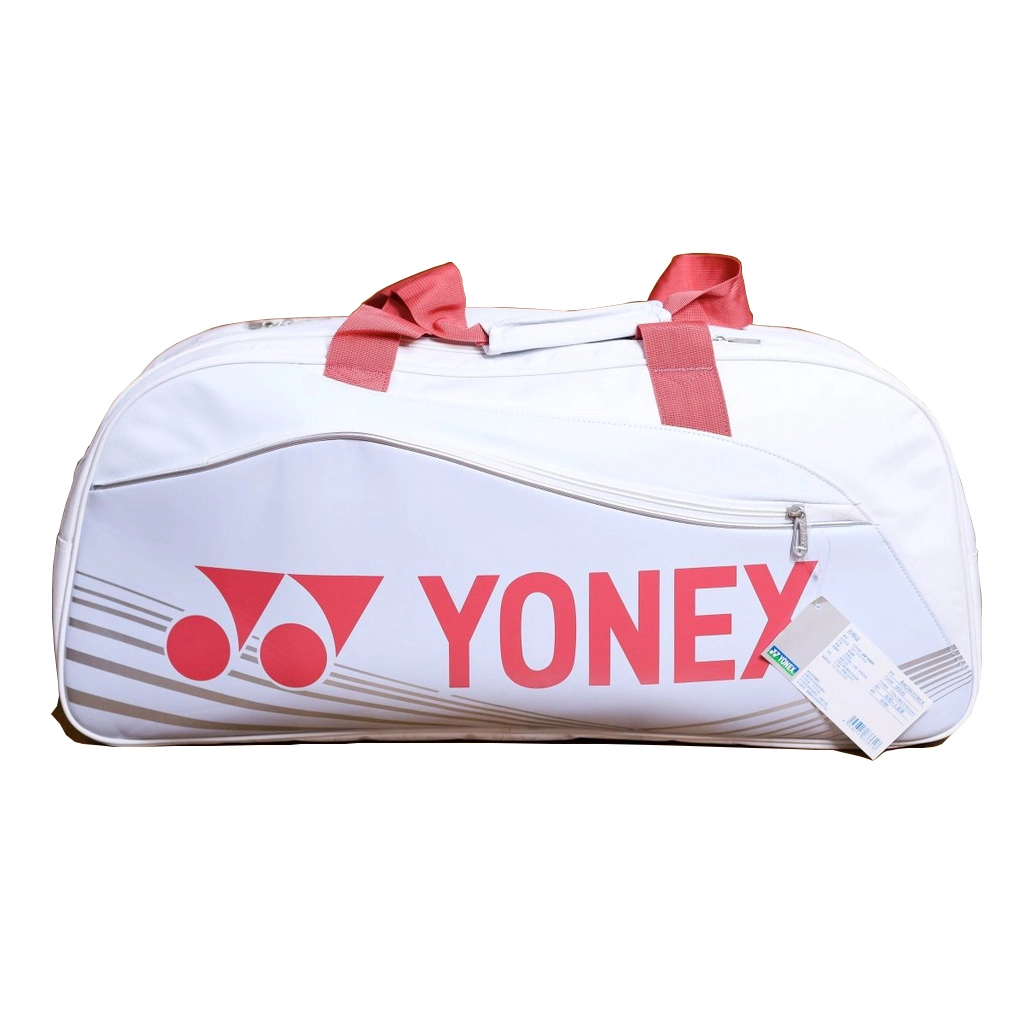 Túi cầu lông Yonex 9631 Trắng đỏ - Gia công