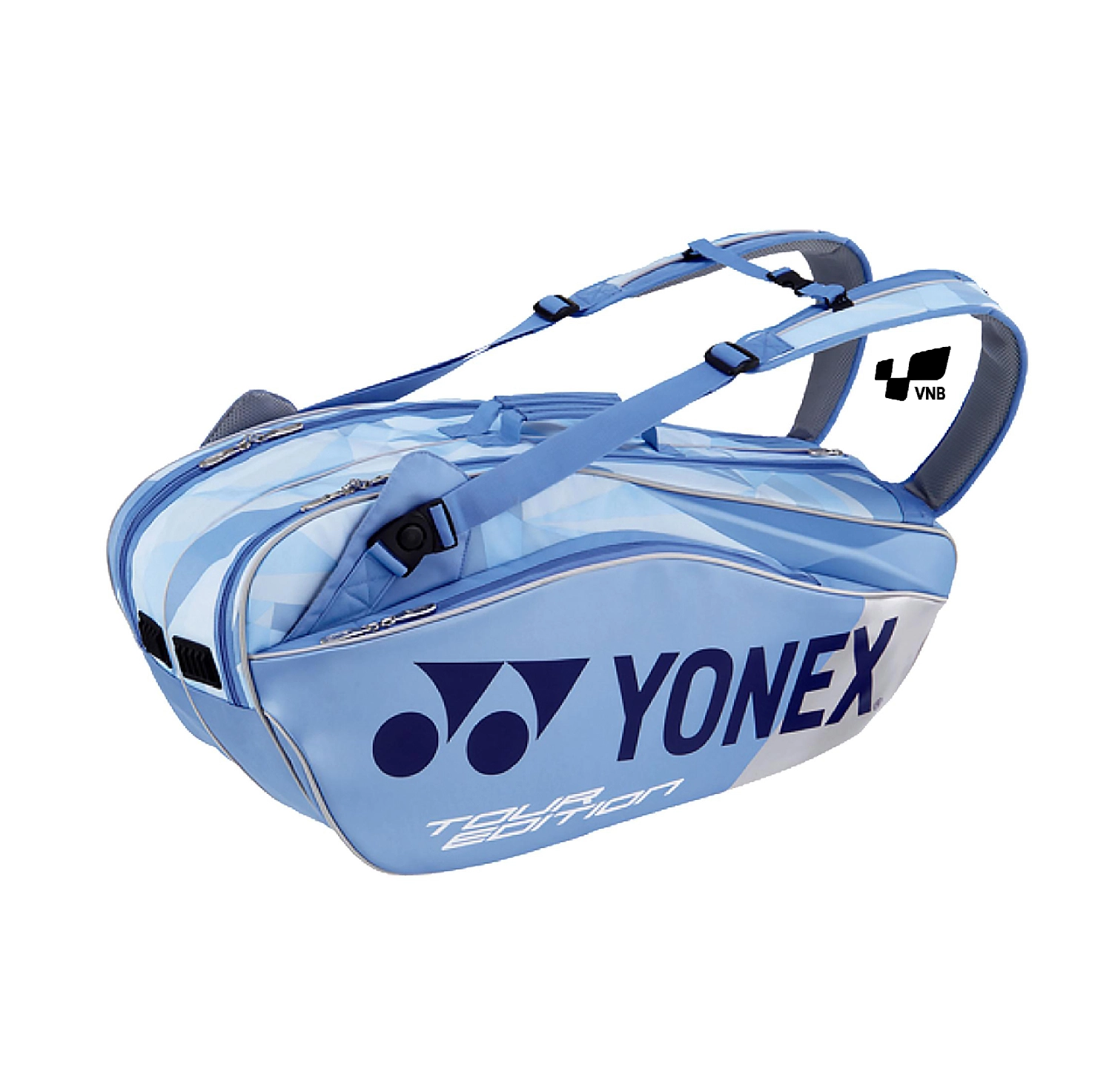 Túi cầu lông Yonex BAG9826LX xanh dương - Gia công