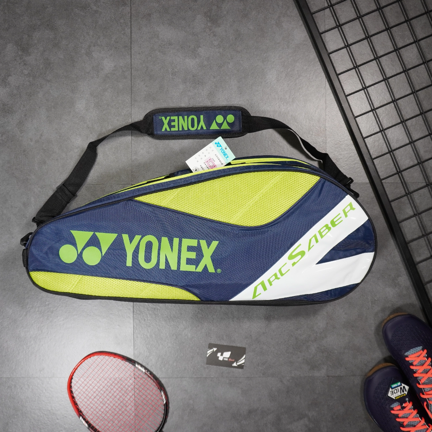 Túi vợt cầu lông Yonex BAG 200B Xanh dương Xanh chuối