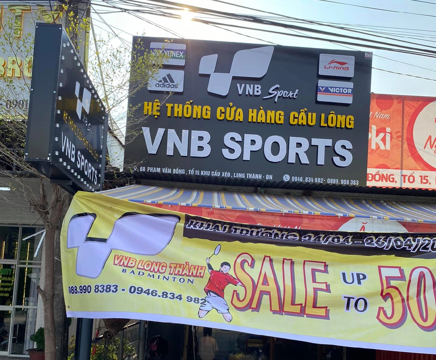 Sale Up To 50% Nhân Dịp Khai Trương Shop Cầu Lông Long Thành - Vnb Sports  Chi Nhánh Thứ 44 | Shopvnb